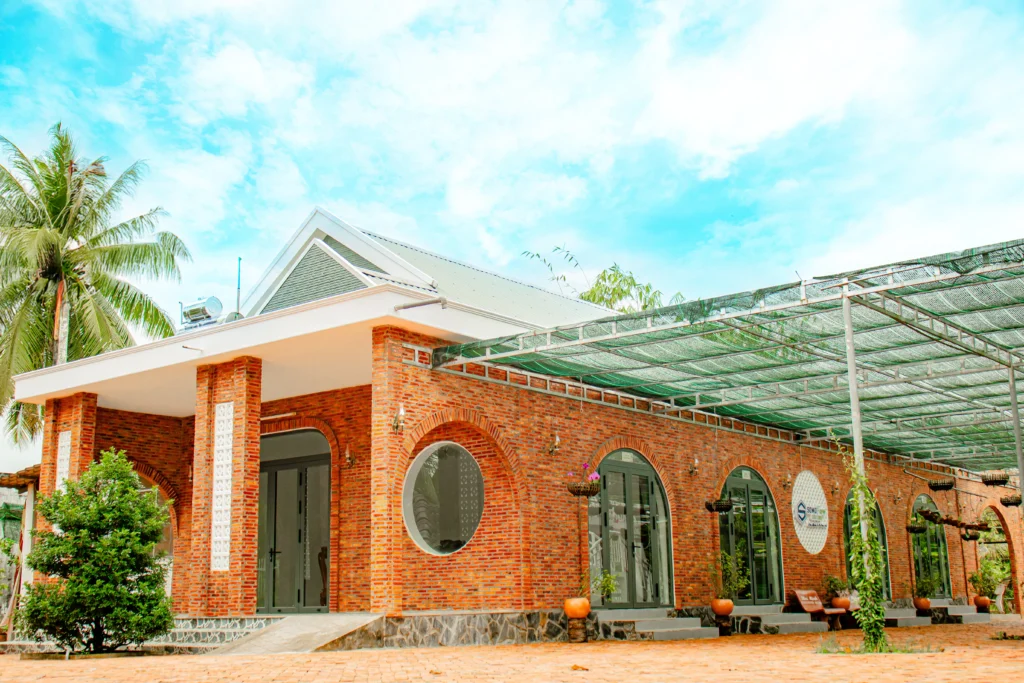 Phòng nghỉ tại Somo Farm Cửu Long