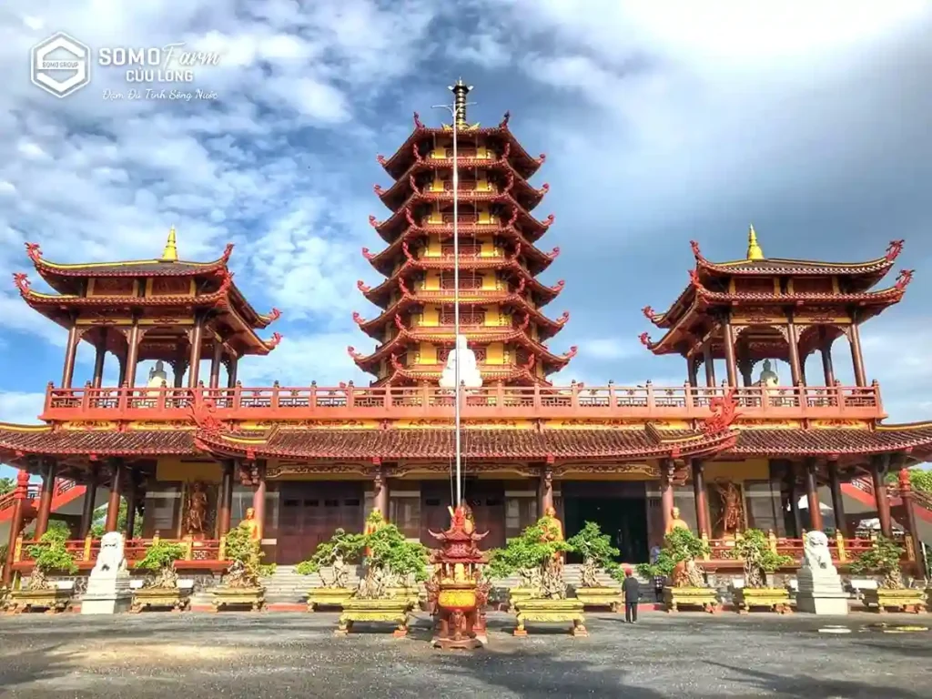 Chùa Phật Ngọc Xá Lợi Vĩnh Long - Du lịch sinh thái Vĩnh Long
