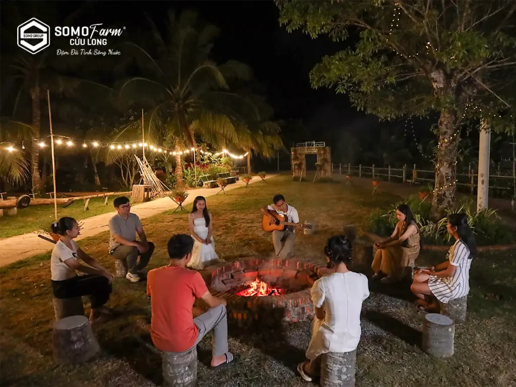 hoạt động sinh thái tại Somo Farm Cửu Long